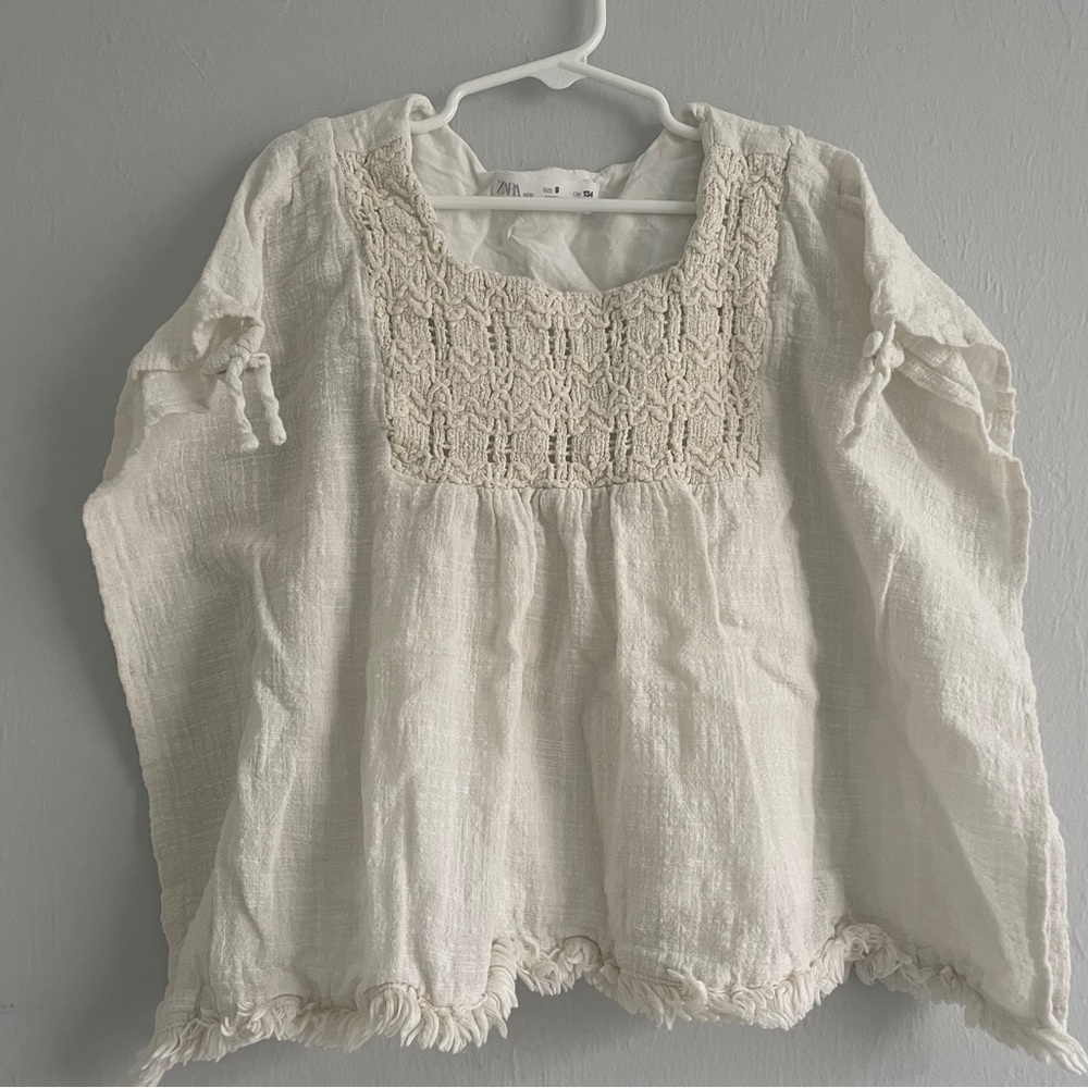 Zara Linen Top
